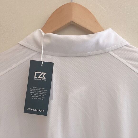 Eastern Michigan Men’s Small in White by Cutter & Buck NWT🏷 - Picture 7 of 9